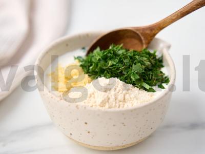 Kepti cukinijos grietinės padaže Žingsnis 6