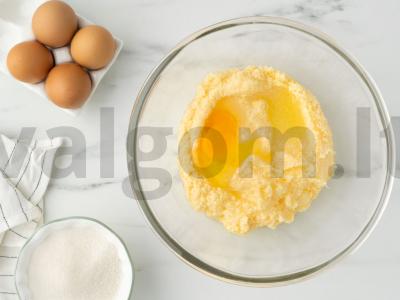 Tortas „Viktorija“ Žingsnis 1