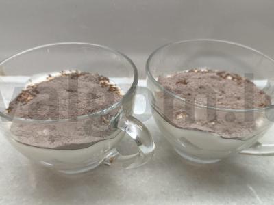 Rūgštus pieno desertas su sausainiais ir razinomis pagrindine nuotrauka