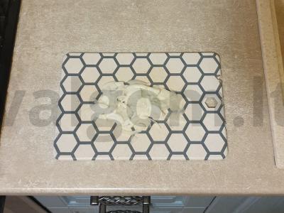 Kepti steikai po bulvių šydu Žingsnis 2