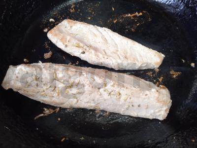 Tuno filė su kuskuso garnyru Žingsnis 2