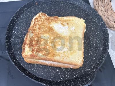 Sumuštinis su kumpiu, kreminiu sūriu ir avokadu Žingsnis 6