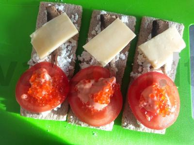 Užkandis „Šprotos poilsiaujant“ Žingsnis 4