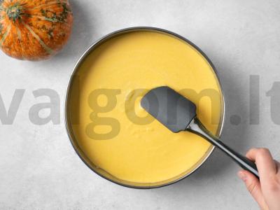 Moliūgų sūrio pyragas Žingsnis 9