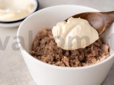 Japonų ryžių kamuoliukai onigiri Žingsnis 3