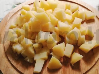 Bulvės su sūriu Žingsnis 1