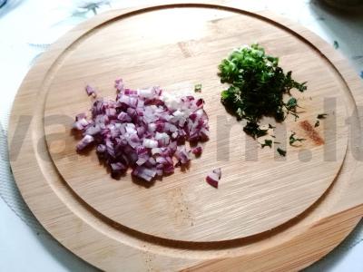 Bulvės su sūriu Žingsnis 2