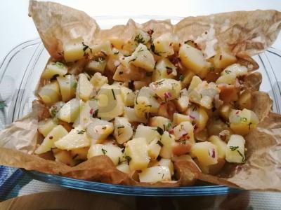 Bulvės su sūriu Žingsnis 5