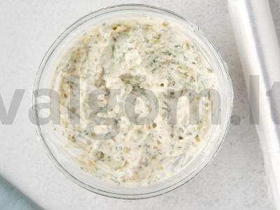 Ranch padažas su marinuotais agurkais Žingsnis 4