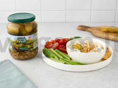 Ranch padažas su marinuotais agurkais pagrindine nuotrauka