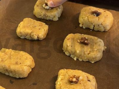 Riešutų sausainiai Žingsnis 5