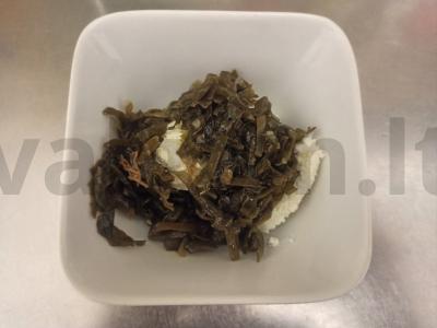 Bulvių valtelės su jūros kopūstais ir varškės sūriu Žingsnis 5