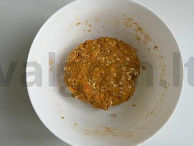 Morkų sausainiai be glitimo Žingsnis 2