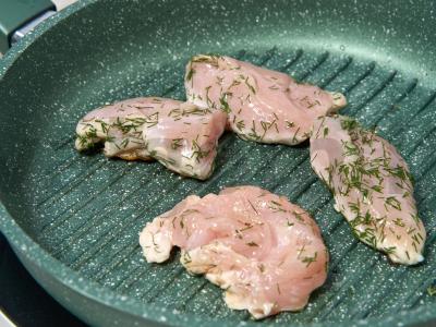 Vištienos krūtinėlės ant grilio Žingsnis 4