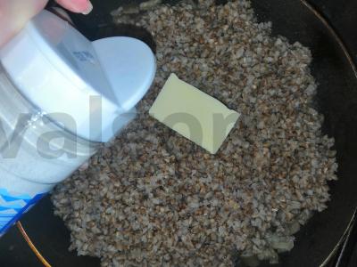 Grikių košė su grybais Žingsnis 4