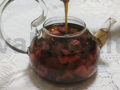 Arbata su avietėmis ir imbieru Žingsnis 2