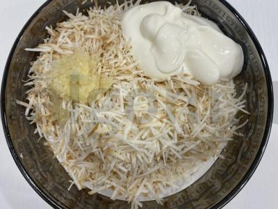 Sūrio užtepas sumuštiniams Žingsnis 2