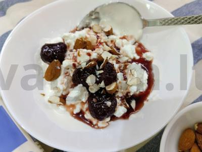 Skanus ir naudingas pusryčių patiekalas su varške Žingsnis 5