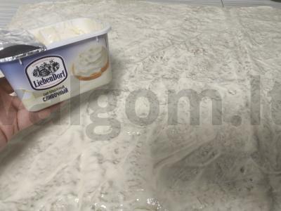 Tortilijos ritinys „Vaivorykštė“ Žingsnis 3