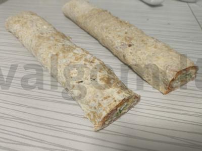 Tortilijos ritinys „Vaivorykštė“ Žingsnis 5