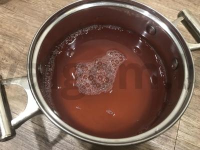 Kvapnus ir sočius kompotas iš sezoninių vaisių Žingsnis 6