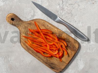 Vištienos krūtinėlė su raudonaisiais pupelėmis Žingsnis 6