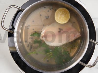 Virta tilapija su kaparėliais ir rozmarinu Žingsnis 2