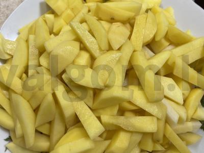 Kepta bulvė su grybų asorti Žingsnis 4