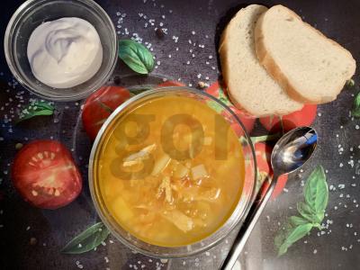 Vaikų sriuba su lęšiais pagrindine nuotrauka