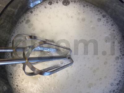 Pankekai su pienu Žingsnis 3