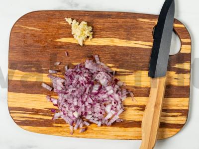 Brokolių salotos Žingsnis 3