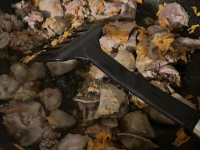 Vištienos kepenėlių paštetas su grietinėlėmis Žingsnis 3