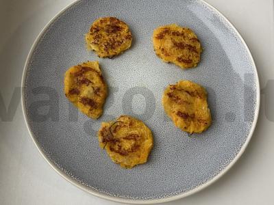 Kepti moliūgų ir bulvių blynai pagrindine nuotrauka