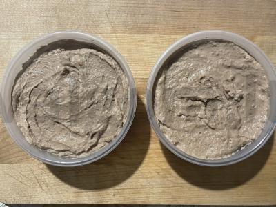 Vištienos kepenėlių paštetas su grietinėlėmis Žingsnis 6