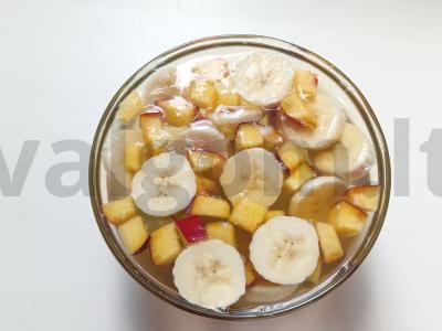 Vaisiai ramunėlių želė Žingsnis 5