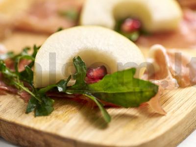 Užkandis su kriauše ir prosciutto Žingsnis 4