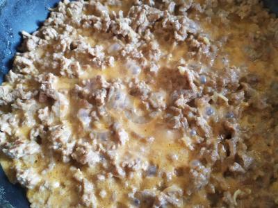 Mėsos ritinys iš lavašo Žingsnis 2