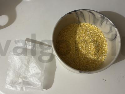 Kukurūzų košė su kakavos milteliais mikrobangų krosnelėje Žingsnis 2