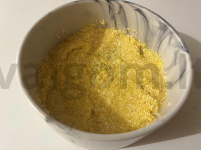 Kukurūzų košė su kakavos milteliais mikrobangų krosnelėje Žingsnis 6