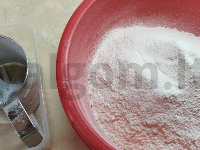 Pasninkinis desertas „Skruzdėlių kalnas“ Žingsnis 1