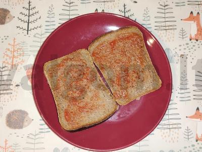 Grilio skrudiniai su bekonu ir džiovintais pomidorais Žingsnis 2