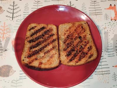 Grilio skrudiniai su bekonu ir džiovintais pomidorais Žingsnis 3