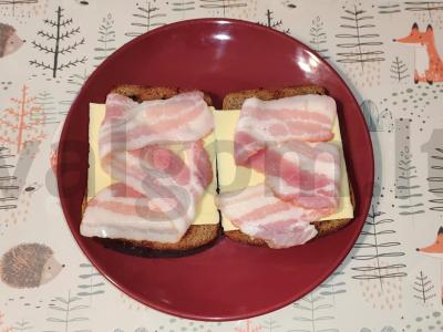 Grilio skrudiniai su bekonu ir džiovintais pomidorais Žingsnis 5