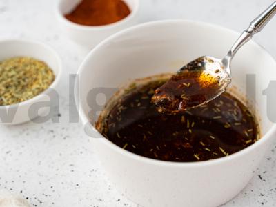 Indėnų kojos orkaitėje Žingsnis 1