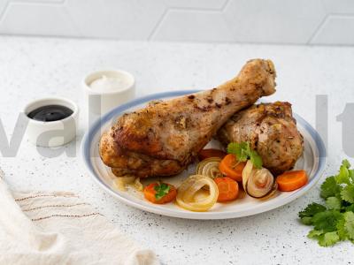 Indėnų kojos orkaitėje pagrindine nuotrauka