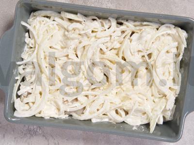 Ešerys su grietine ir svogūnais Žingsnis 5