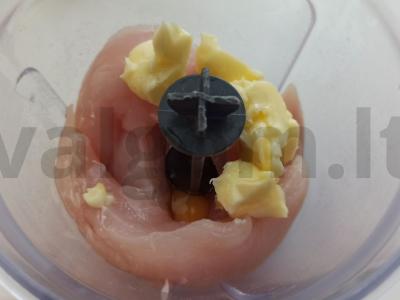 Vištienos lazdelės Žingsnis 1