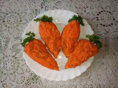 Užkandžių sumuštiniai „Morkos“ pagrindine nuotrauka