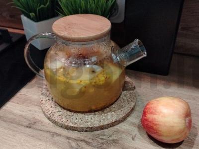 Naudingas arbata su obuoliu Žingsnis 4