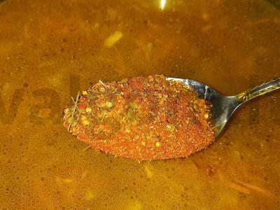 Vištienos sriuba su žaliaisiais lęšiais Žingsnis 8